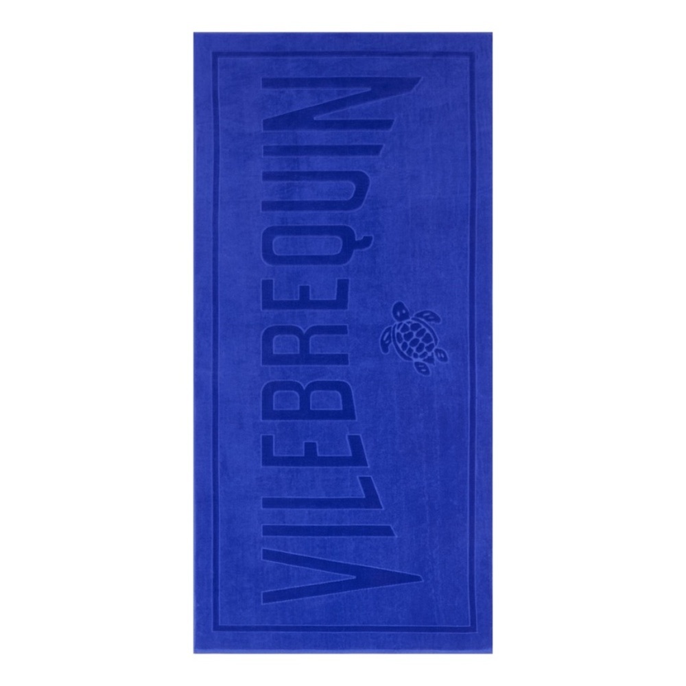 VILEBREQUIN SOLID ORGANIC COTTON BEACH TOWEL
